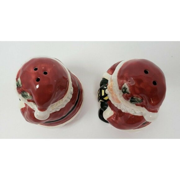 Salt Pepper Shakers Santa Claus Christmas Novelty  3.25 in - Picture 5 of 6